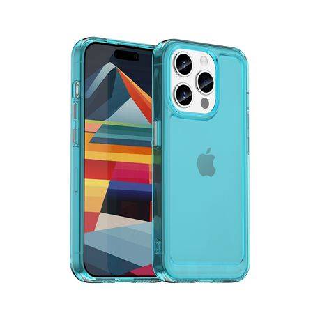 Candy Series Clear Cover for iPhone 15 Pro Shockproof Case