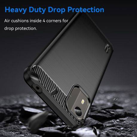 Nokia C12 Carbon Fiber Design Cover
