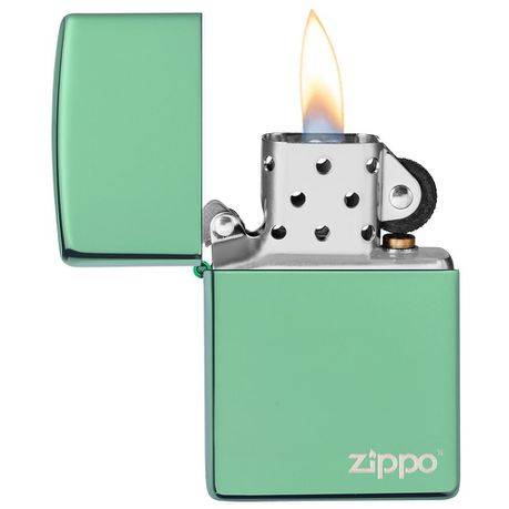 Zippo - Classic High Polish Green Zippo Logo