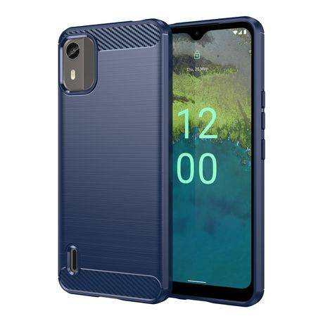 Nokia C12 Carbon Fiber Design Cover