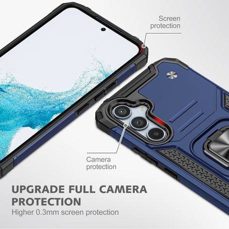 Kemeng Armor Kickstand Cover for Galaxy A54 Shockproof Case