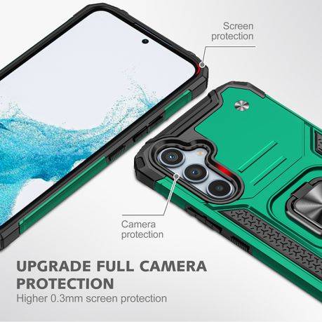 Kemeng Armor Kickstand Cover for Galaxy A54 Shockproof Case