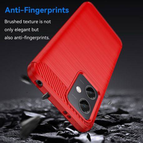 Redmi Note 12 Shockproof Carbon Fiber Design Cover