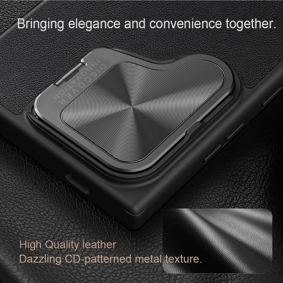 Nillkin Qin Prop Leather Cover for Samsung Galaxy S24/ S24+/ S24 Ultra