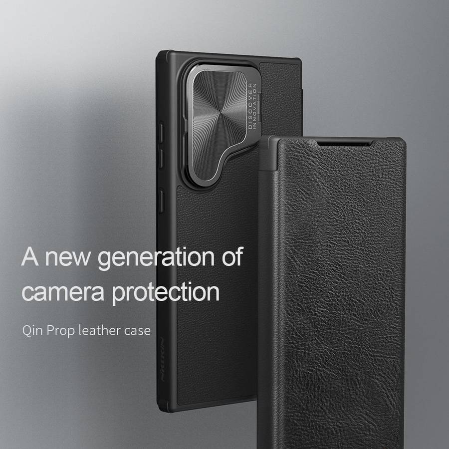 Nillkin Qin Prop Leather Cover for Samsung Galaxy S24/ S24+/ S24 Ultra