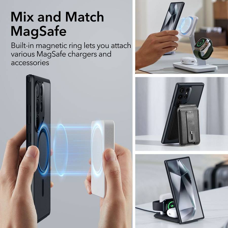 ESR Classic Hybrid MagSafe Case (HaloLock) for Galaxy S24 Ultra