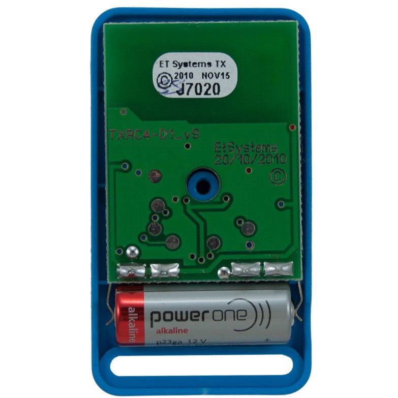 ET Blu 2 button remote transmitter