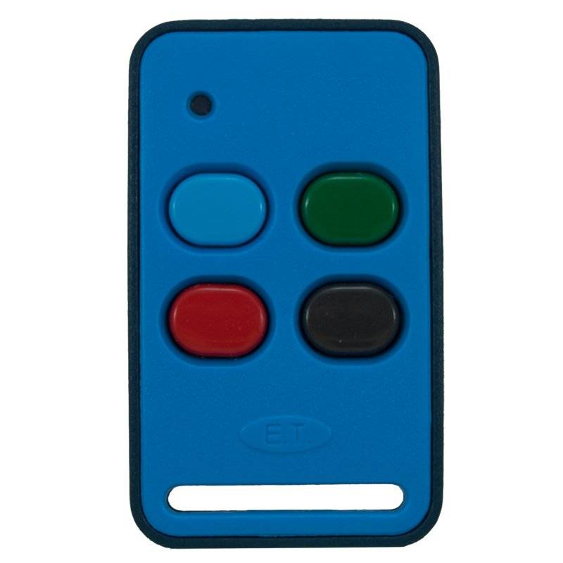 ET Blu 4 button remote transmitter