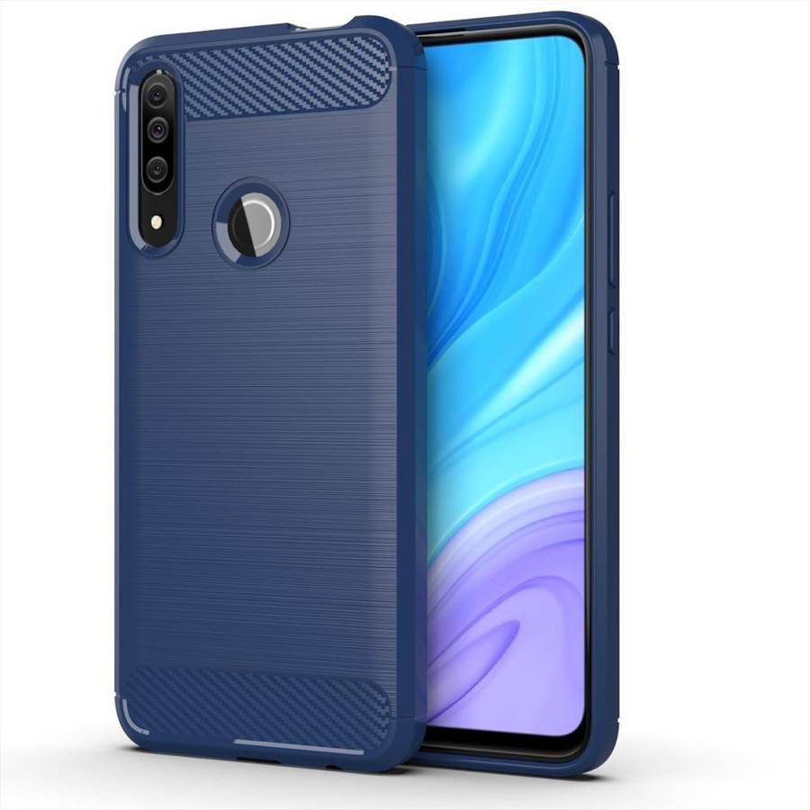 CellTime Huawei Y9 Prime 2019 Shockproof Carbon Fiber Design Cover
