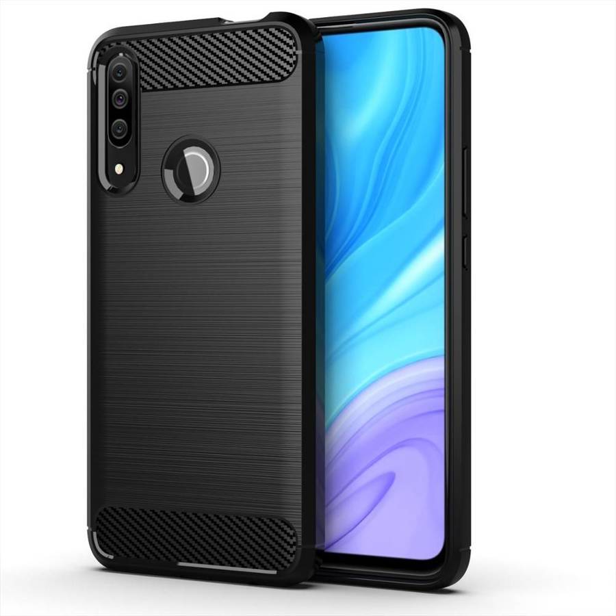CellTime Huawei Y9 Prime 2019 Shockproof Carbon Fiber Design Cover