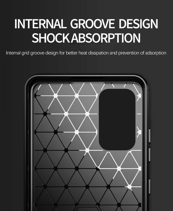 CellTime Galaxy A32 LTE/4G Shockproof Carbon Fiber Design Cover
