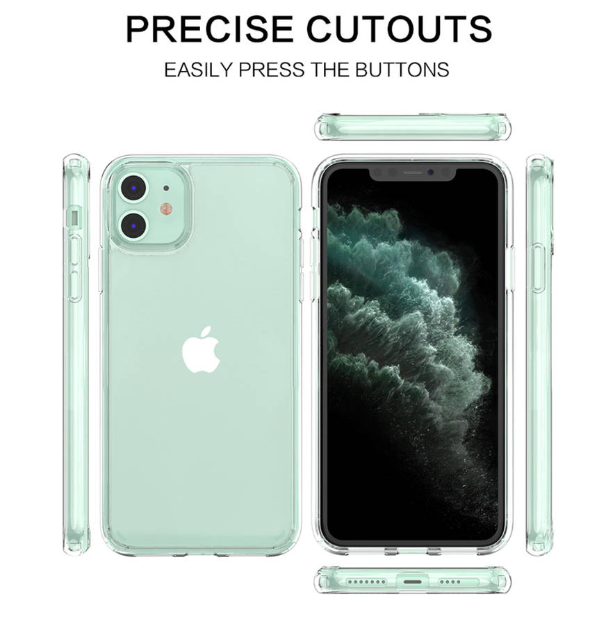 CellTime iPhone 12 / iPhone 12 Pro Shockproof Clear Cover