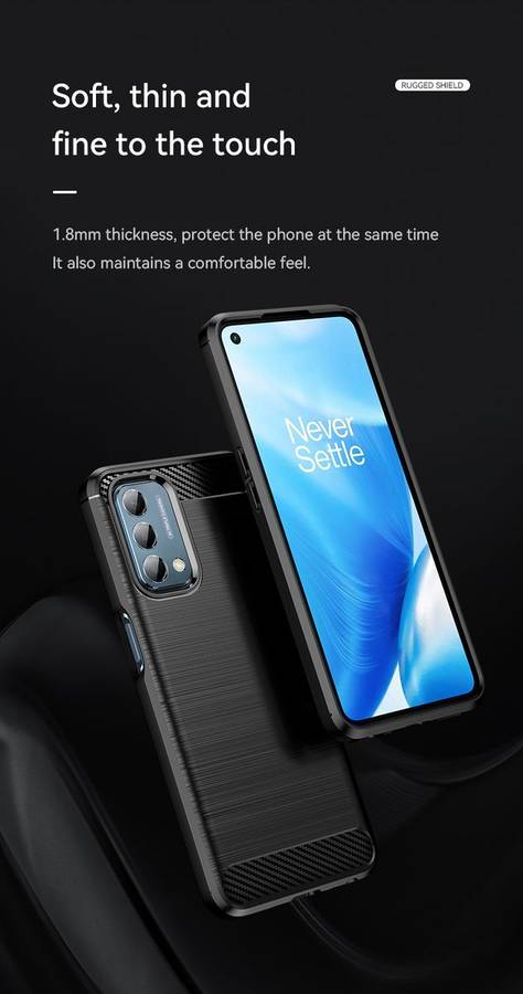 CellTime Oppo A74 Shockproof Carbon Fiber Design Cover