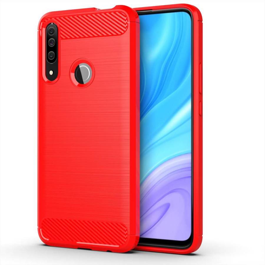CellTime Huawei Y9 Prime 2019 Shockproof Carbon Fiber Design Cover