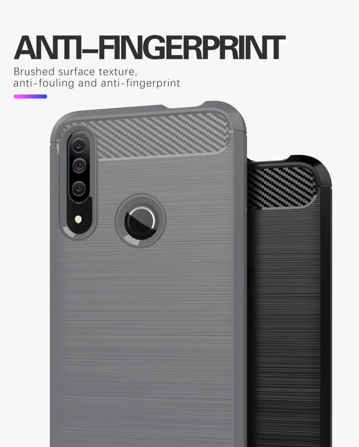 CellTime Huawei Y9 Prime 2019 Shockproof Carbon Fiber Design Cover