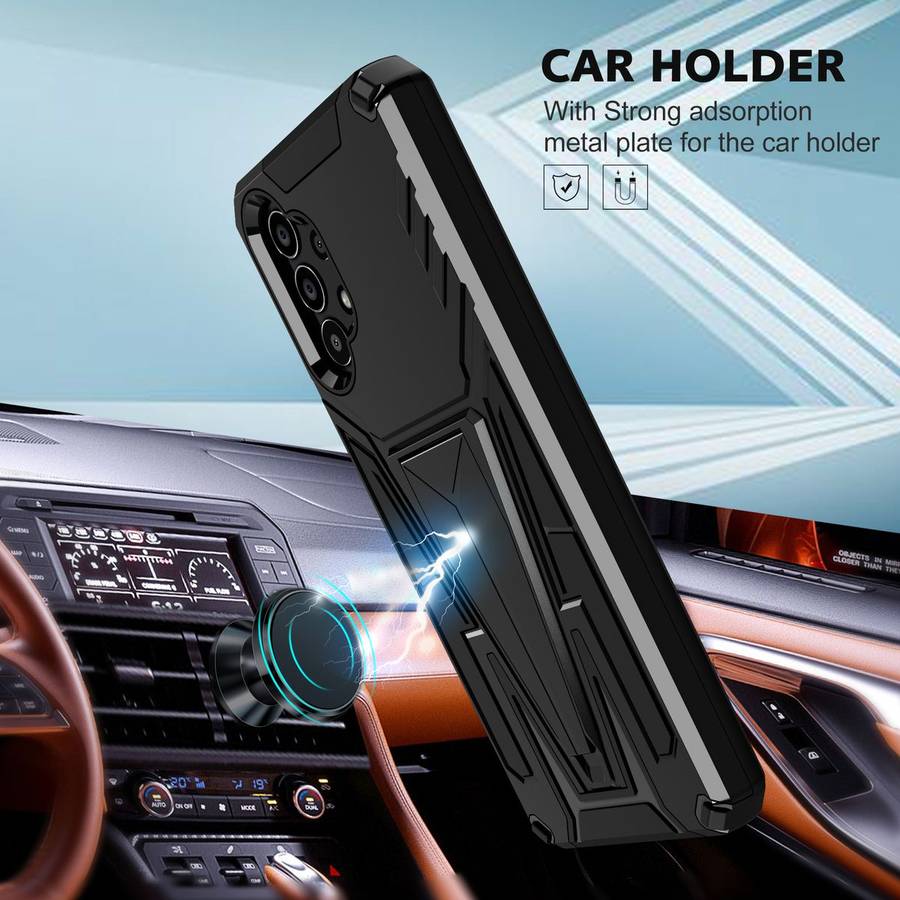V-Armor Shockproof Kickstand Cover For Galaxy A13