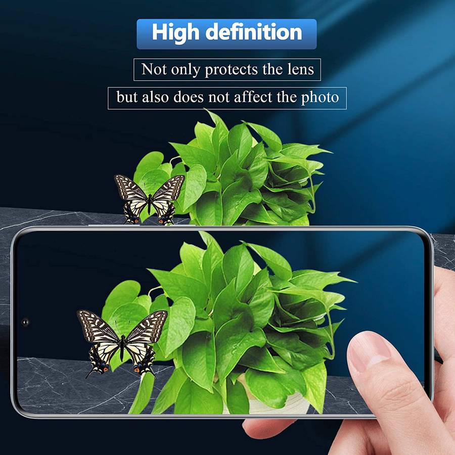 CellTime Tempered Glass Protector for Galaxy S21 Ultra Camera Lens