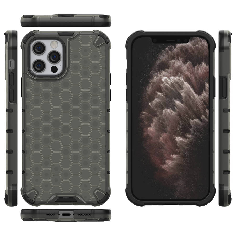 CellTime iPhone 12 / iPhone 12 Pro Shockproof Honeycomb Cover