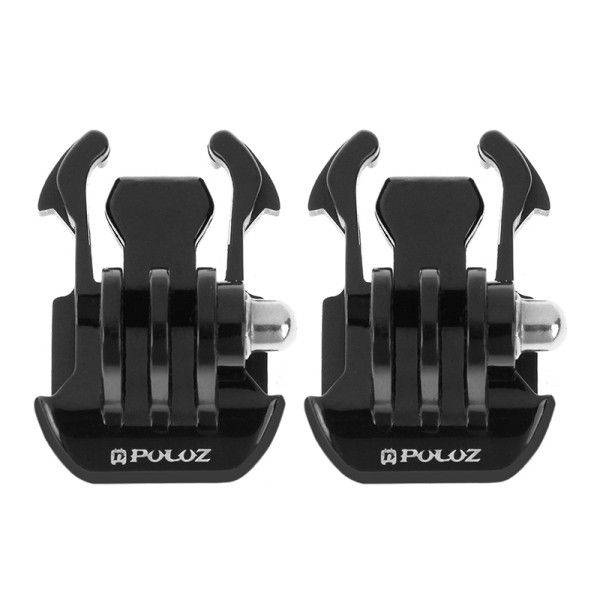 PULUZ Horizontal Surface Quick Release Buckle for GoPro HERO4 Session /4 /3+ /3 /2 /1, Pack of 2