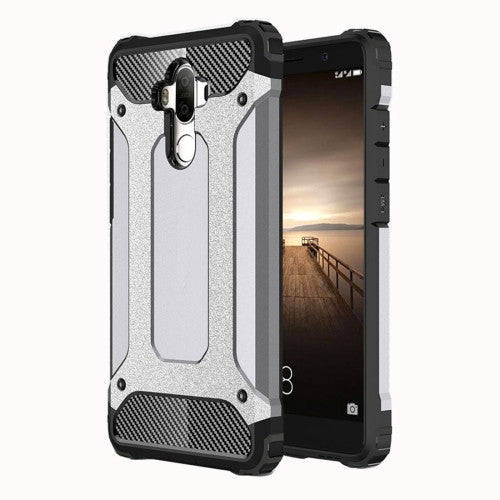 For Huawei Mate 9 Tough Armor TPU + PC Combination Case (Grey)