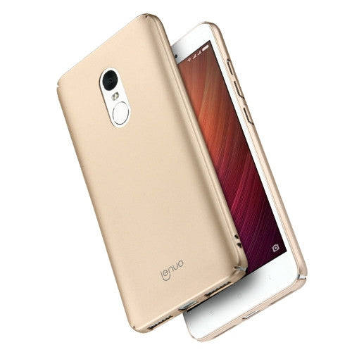 Lenuo Xiaomi Redmi Note 4 PC Ultra-thin Impact Protection Case (Gold)