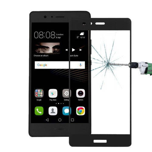 Huawei P9 0.26mm 9H Surface Hardness 3D Curved Explosion-proof Colorized Silk-screen Tempered Gla...