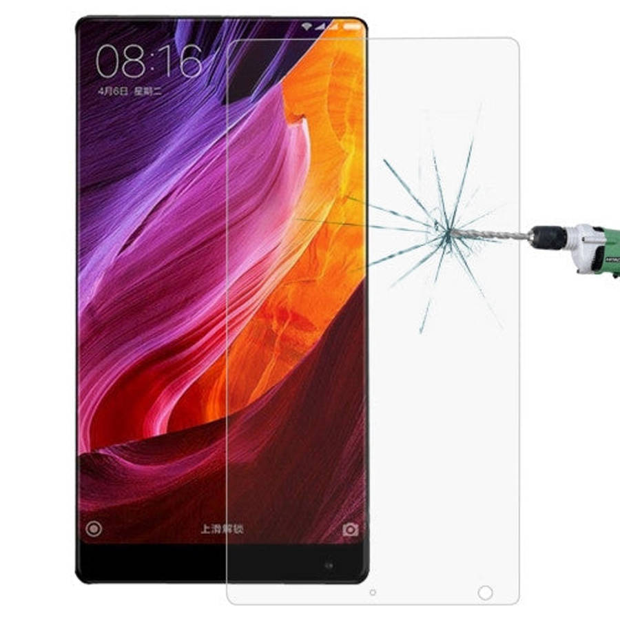 Xiaomi Mi Mix 0.26mm 9H Surface Hardness Explosion-proof Full Screen Tempered Glass Film(Transpar...