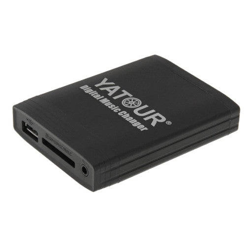 Yatour YT-M06 Digital Music Changer with Blaupunkt 8 Pin Blue Square Head Cable for Blaupunkt Ser...