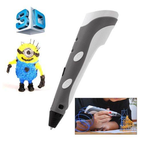 Hand-held 3D Printing Pen (Grey)