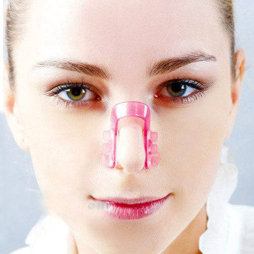 Japanese Silicone Nose Up Shaping Lifting Clip(Magenta)