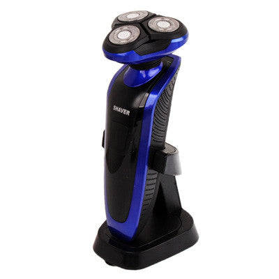 RSCX-8850 Rechargeable Tri-Floating Loop Speed Foil Shaver Razor with Trimmer & Charge Holder