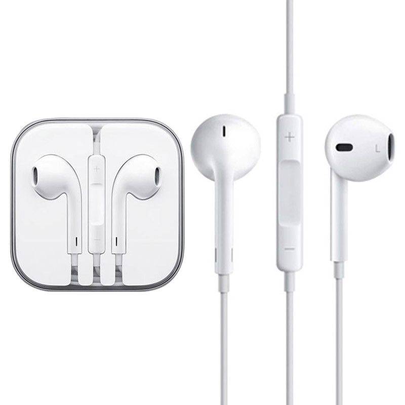 Earpods with Remote and Mic, Compatible with Apple - White