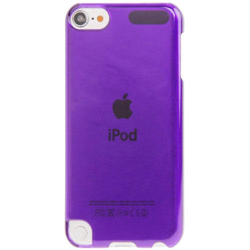 Translucent Crystal Case for iPod touch 5(Purple)