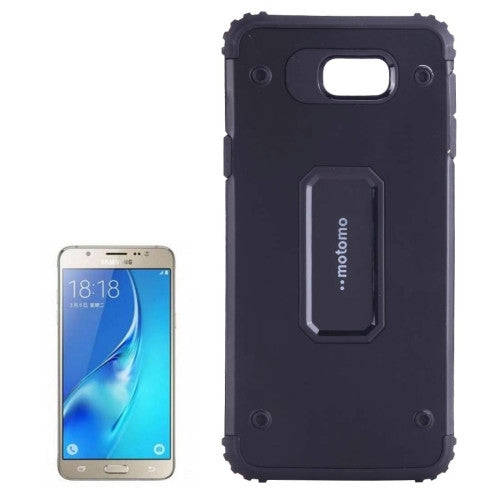MOTOMO for Samsung Galaxy A7 (2016) / A710 Metal + TPU Combination Protective Back Case(Black)