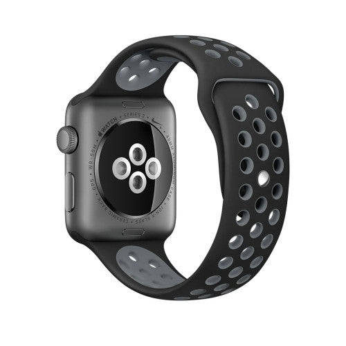 For Apple Watch Series 1 & Series 2 & Nike+ Sport 42mm Fashionable Classical Silicone Sport Watch...