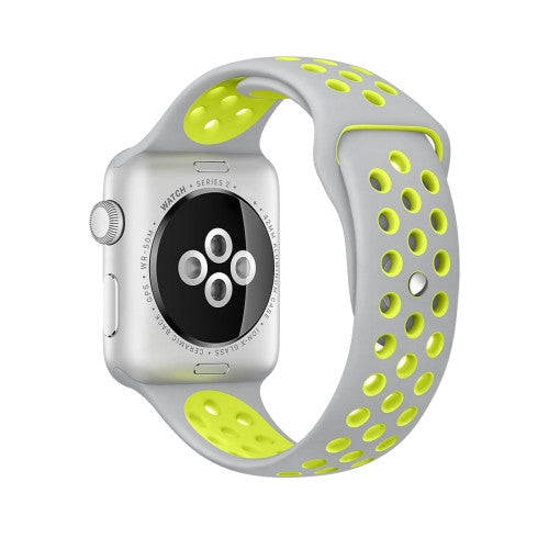For Apple Watch Series 1 & Series 2 & Nike+ Sport 42mm Fashionable Classical Silicone Sport Watch...
