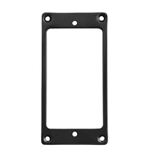 Round Humbucker Pickup Rings - Black / Bridge