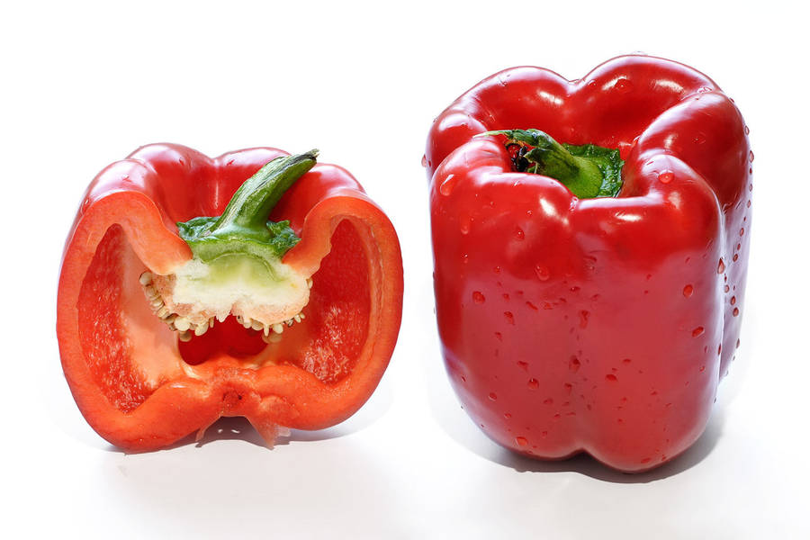 Santorini Red Sweet Bell Pepper - Capsicum Annuum - 10 Seeds