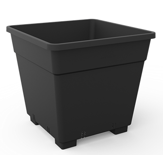 Bato Square Pots with Legs - Hydroponic / Soil Pots - Bato Square Pot with Legs - 25L
