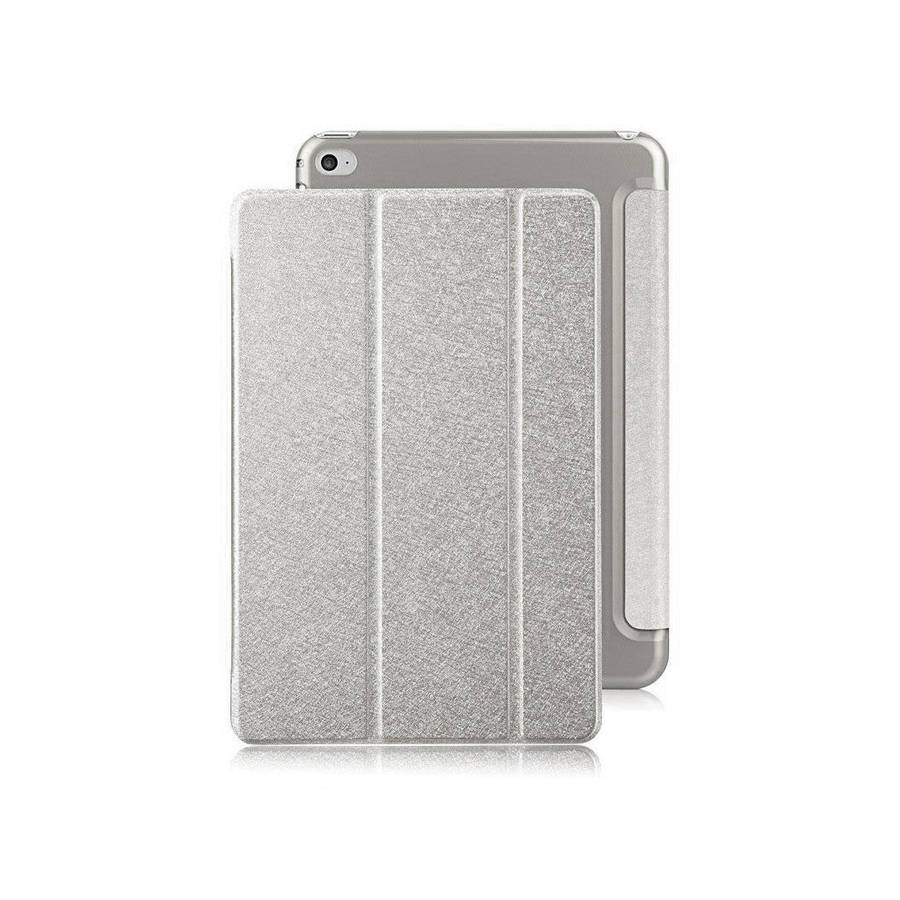 iPad 5/6 Smart Magnetic Case - Silver - 1+
