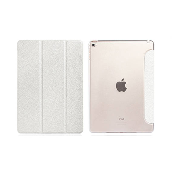 iPad 5/6 Smart Magnetic Case - Silver - 1+