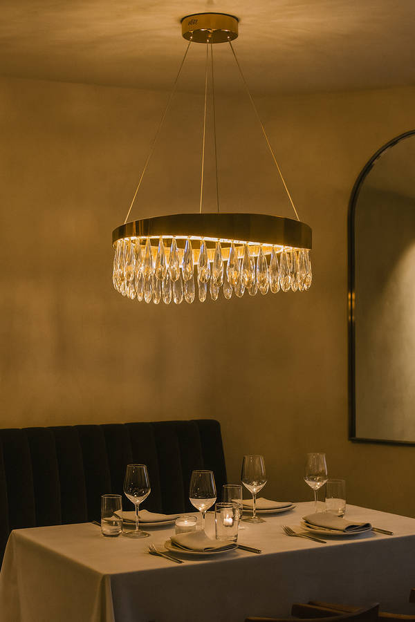 Imperial Round Crystal LED Chandelier