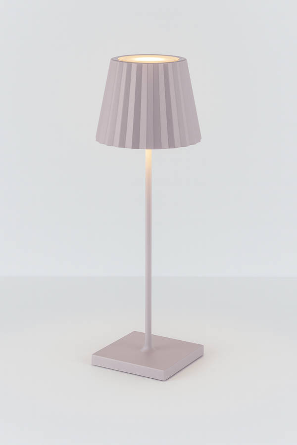 Pliss Pink LED Table Lamp Dimmable Rechargeable