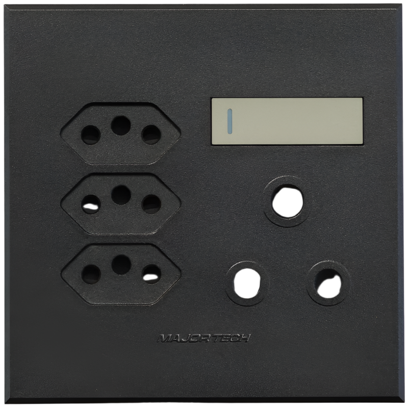 Veti 3 - 4 x 4 Single RSA, Triple V-Slim Sockets