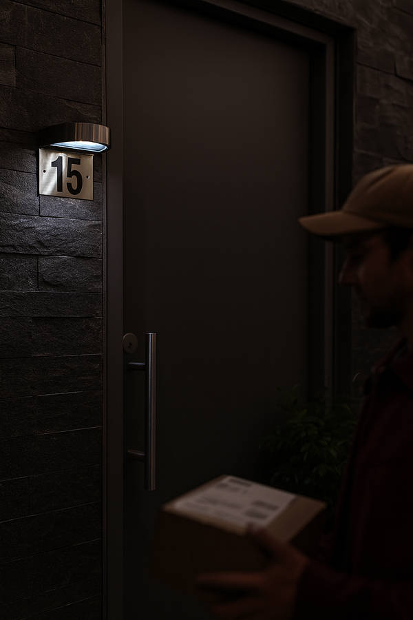 Stainless Steel House Number Light