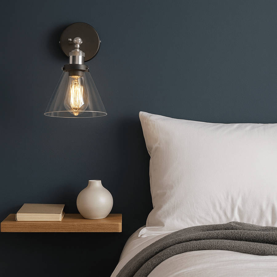 Satin Chrome Indoor Wall Light