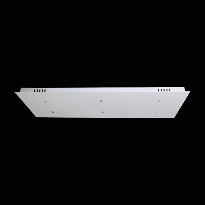 Rectangular Plate Matt White Customizable Decorative Plate