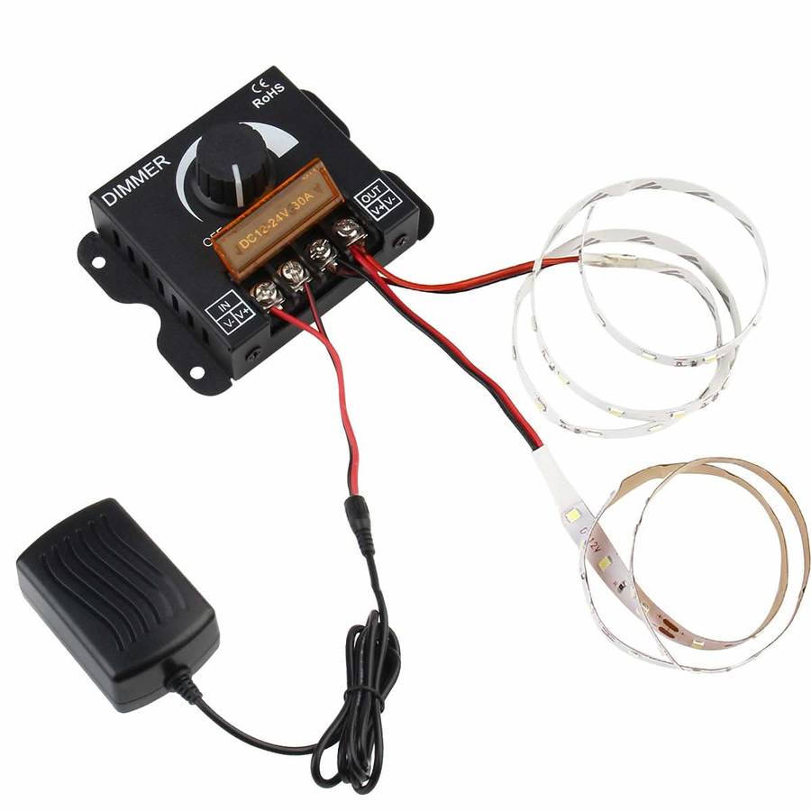 LED Strip Light Dimmer - 12V & 24V