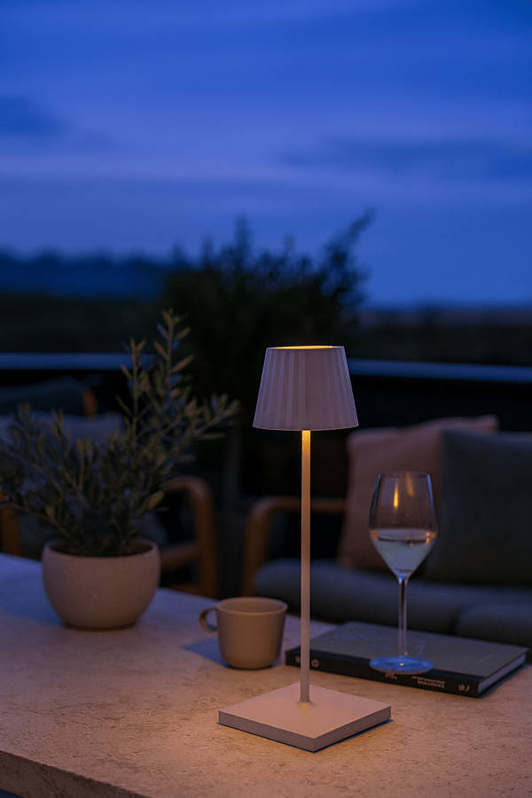 Pliss Pink LED Table Lamp Dimmable Rechargeable