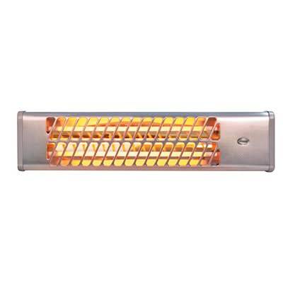 Radiant Silver Bathroom Heater Quartz IP20